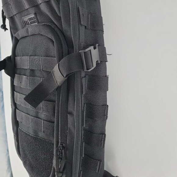 Highland Tactical Black MOLLE Backpack EDC Range Bug Out Bag - Picture 5 of 15